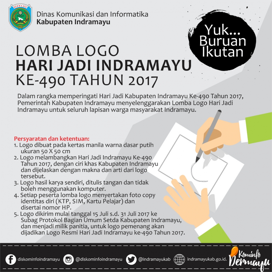 Lomba Logo Hari Jadi Ke-490 2017